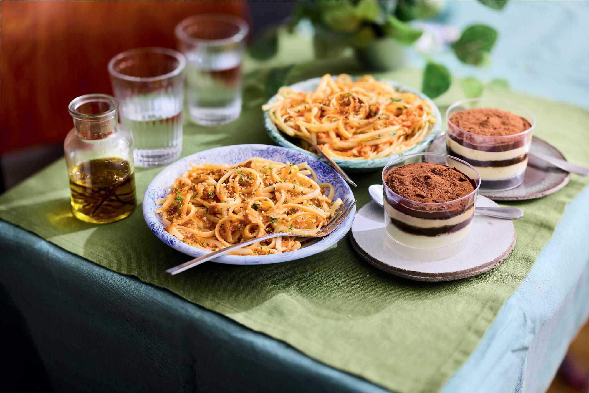 Menu Italien &agrave; petit prix